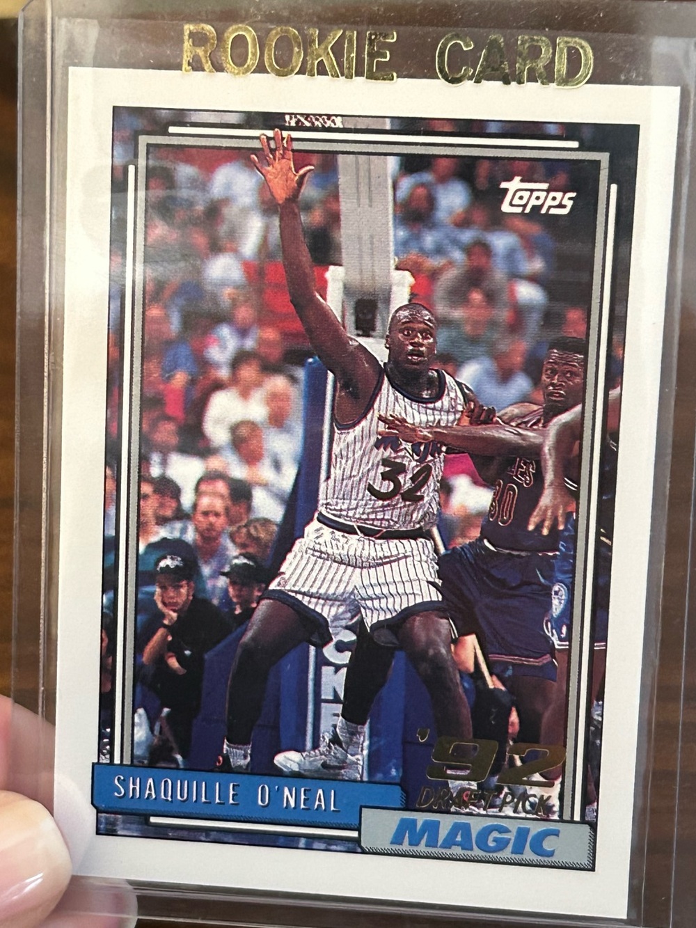 Shaquille O'Neal 1992-93 Topps Rookie Card #362
